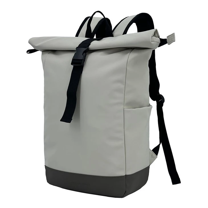 Waterproof Roll-Top Laptop Backpack